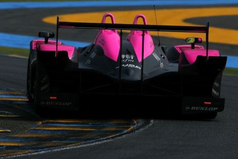 LE MANS, SARTHE - JUNE 13:  Jean Francois Yvon of France drives the #24 OAK Racing Pescarolo 01 Judd during the 78th running of the Le Mans 24 hours race at the Circuits des 24 Heures du Mans on 13 June 2010 in Le Mans, France.  (Photo by Darrell Ingham/Getty Images)