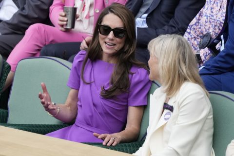 Παρούσα στον τελικό του Wimbledon μεταξύ Αλκαράθ και Τζόκοβιτς η Πριγκίπισσα της Ουαλίας, Κέιτ Μίντλετον | 14 Ιουλίου 2024