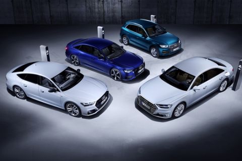 Efficient and Powerful: 
The New Plug-In Hybrid Models 
Audi Q5, A6, A7 and A8