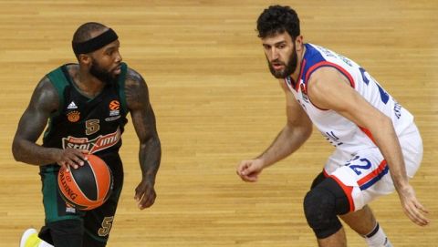 EUROLEAGUE / ΠΑΝΑΘΗΝΑΙΚΟΣ - ΕΦΕΣ (ΦΩΤΟΓΡΑΦΙΑ: ΘΑΝΑΣΗΣ ΔΗΜΟΠΟΥΛΟΣ / EUROKINISSI)