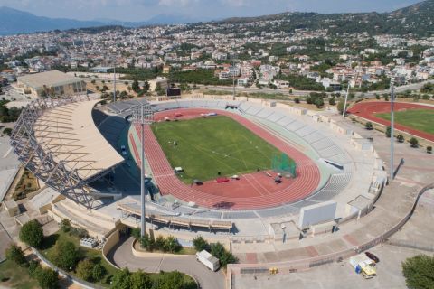 ΤΟ ΣΤΟΛΙΔΙ ΤΗΣ ΠΕΛΟΠΟΝΝΗΣΟΥ// ΕΝΑΕΡΙΑ ΛΗΨΗ ΤΟΥ ΠΑΜΠΕΛΟΠΟΝΝΗΣΙΑΚΟΥ ΣΤΑΔΙΟΥ. ΣΑΒΒΑΤΟ 24/8/2019. (EUROKINISSI/ΝΙΚΟΛΟΠΟΥΛΟΣ ΑΝΤΩΝΗΣ)