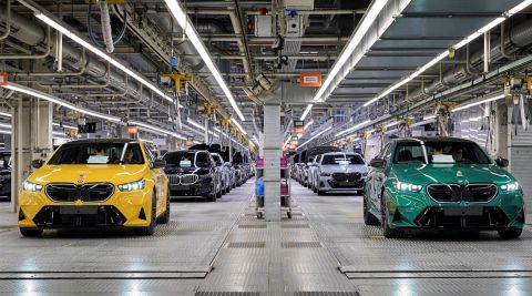 BMW M5 Production Start