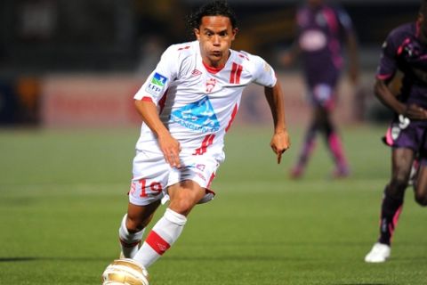 Football : Nancy / Bordeaux - 1/16 - Coupe de la Ligue - 22.09.2010 - Marama Vahirua (Nancy)