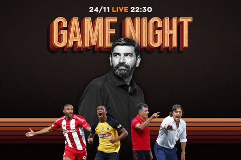 LIVE Game Night για την επιβλητική νίκη του Ολυμπιακού επί της ΑΕΚ και τα μεγάλα διπλά του Παναθηναϊκού και του ΠΑΟΚ