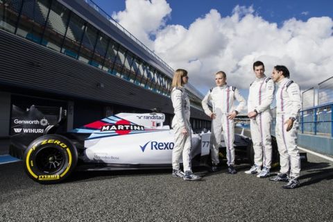 Williams F1 Collateral Filming Days 2015
Jerez, Spain. 7th - 8th February 2015
Team Group Shot.
Photo: Glenn Dunbar/Williams F1.
ref: Digital Image _89P6060