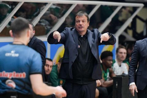 BASKET LEAGUE 2023-2024 / ΑΠΟΛΛΩΝ ΠΑΤΡΑΣ - ΠΑΟ (ΑΝΔΡΕΑΣ ΑΛΕΞΟΠΟΥΛΟΣ / EUROKINISSI)