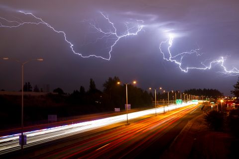 lightning storm