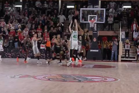 EuroLeague: Το νικητήριο buzzer-beater του Γκριγκόνις κόντρα στην Μονακό στην κορυφή του Top-10 της 15ης αγωνιστικής