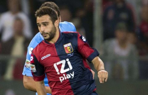 Ioannis Fetfatzidis (Genoa), SEPTEMBER 28, 2013 - Football / Soccer : Italian "Serie A" match between Genoa 0-2 Napoli at Luigi Ferraris Stadium in Genova, Italy. (Photo by Maurizio Borsari/AFLO)