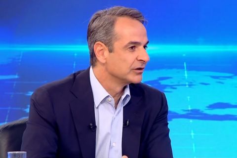 Ο Κυριάκος Μητσοτάκης σε συνέντευξη του στον ANT1