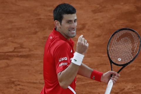 Ο Νόβακ Τζόκοβιτς στον τελικό του Roland Garros με αντίπαλο τον Ράφα Ναδάλ