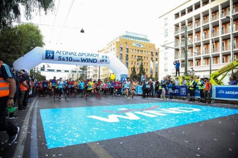 1500 δρομείς της WIND Running Team στέλνουν μήνυμα Αλληλεγγύης