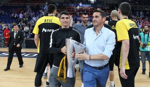 CHAMPIONS LEAGUE / FINAL-4 / ΤΕΛΙΚΟΣ / ΜΟΝΑΚΟ - ΑΕΚ (ΦΩΤΟΓΡΑΦΙΑ: ΜΑΡΚΟΣ ΧΟΥΖΟΥΡΗΣ / EUROKINISSI)