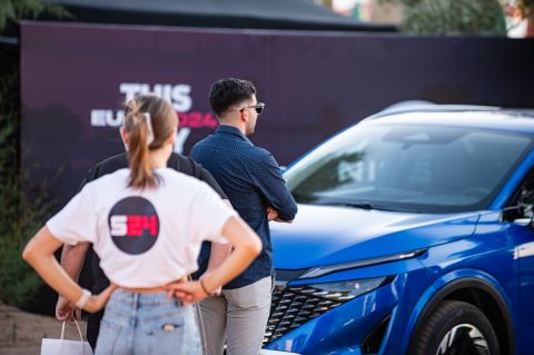 Nissan Qashqai @ Sport24 Euro Final 2024 Event