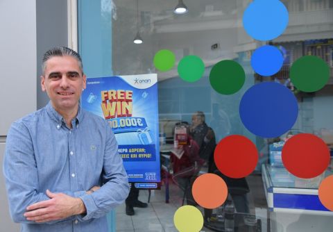 Κέρδισε 10.000 ευρώ εντελώς δωρεάν στο FREEWIN του OPAP Store App