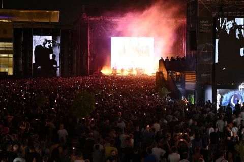 Ένα αξέχαστο βράδυ με τους Massive Attack στο Release Athens Festival