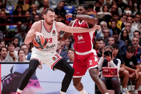 Η βαθμολογία της EuroLeague μετά από την βαριά ήττα του Ολυμπιακού στο Μιλάνο