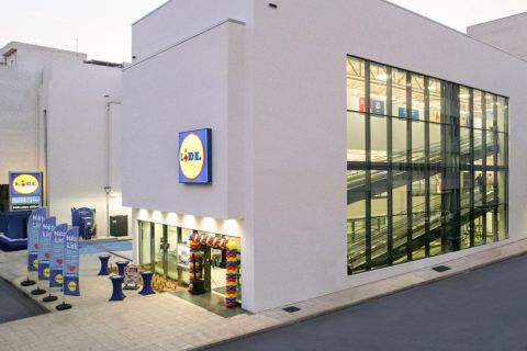 Νέο διώροφο κατάστημα Lidl στον Νέο Κόσμο