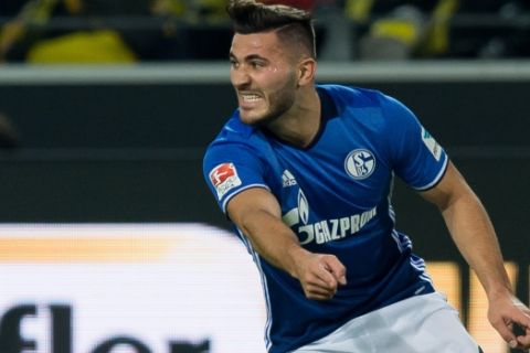 Dortmund, Germany 14.10.2016, 1.Bundesliga 9. Spieltag, BV Borussia Dortmund - FC Schalke 04, Sead Kolasinac (S04)   (Photo by TF-Images/Getty Images)