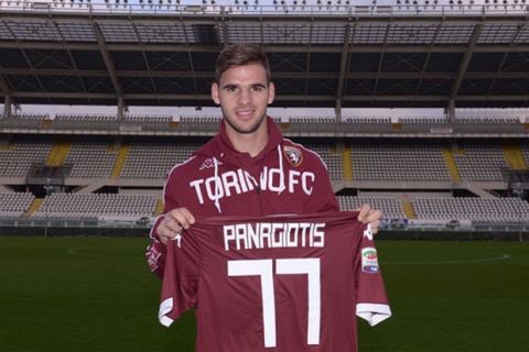 foto Fabio Ferrari - LaPresse
10 01 2014 Torino ( Italia ) 
sport
Torino Fc - Presentazione del nuovo giocatore, Panagiotis Tachtsidis.
nella foto:Panagiotis Tachtsidis

photo Fabio Ferrari - LaPresse
10 01 2014 Torino ( Italy ) 
sport
Torino fc - Presentation of New Player of Torino Fc, Panagiotis Tachtsidis.
in the pic:Panagiotis Tachtsidis