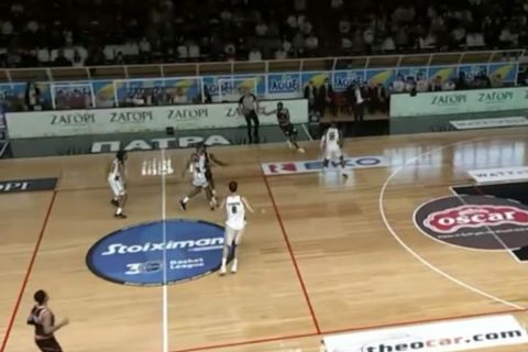 Απόλλωνας - Προμηθέας: Buzzer-beater πεταχτάρι του Σβαρτς για το 27-40 του ημιχρόνου