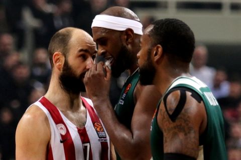 ÅÕÑÙËÉÃÊÁ / ÐÁÏ - ÏÓÖÐ / EUROLEAGUE / PANATHINAIKOS - OLYMPIAKOS (ÖÙÔÏÃÑÁÖÉÁ: ÌÁÑÊÏÓ ×ÏÕÆÏÕÑÇÓ / EUROKINISSI)  