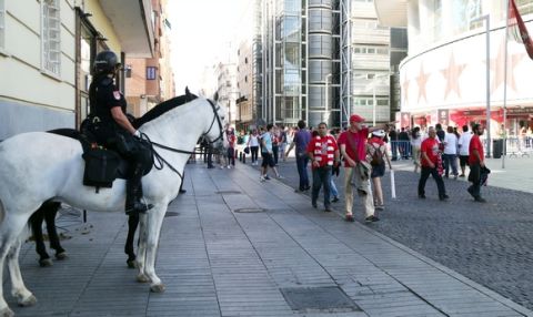 Οι φωτογραφίες του Ρεάλ Μαδρίτης - Ολυμπιακός