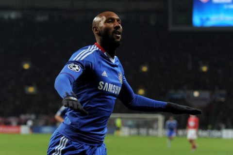 MOSCOW - OCTOBER 19:  Nicolas Anelka of Chelsea celebrates scoring his team's second goal during the UEFA Champions League Group F match between Spartak Moscow and Chelsea at the Luzhniki Stadium on October 19, 2010 in Moscow, Russia.  (Photo by Michael Regan/Getty Images)