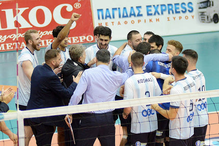 Volley League ανδρών: Η Κηφισιά επικράτησε 3-0 του Αριστοτέλη στην Σκύδρα