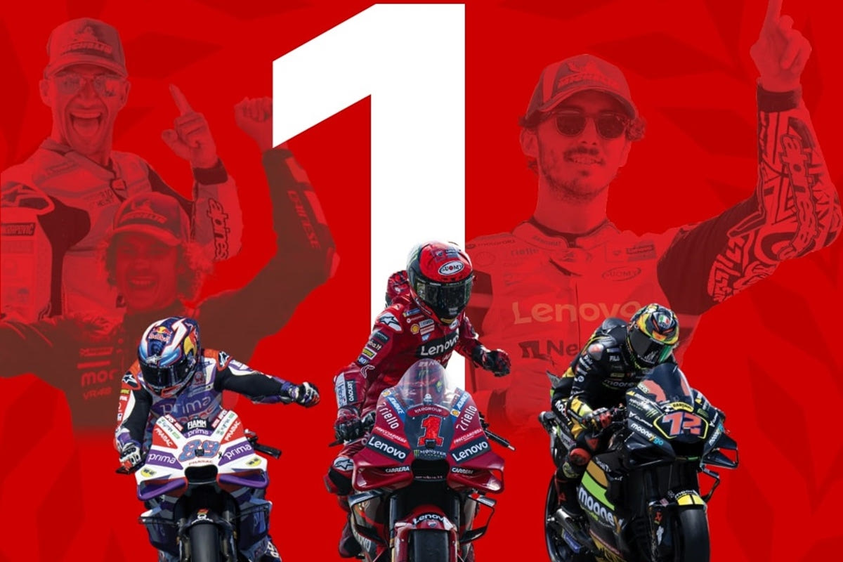 Ducati και Φραντσέσκο Μπανάια Παγκόσμιοι Πρωταθλητές MotoGP με πολλά ρεκόρ