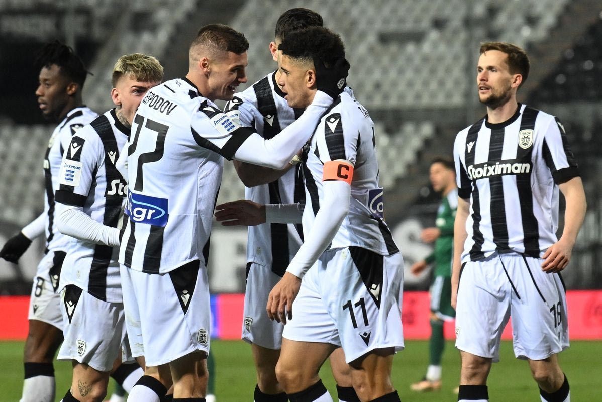 Stoiximan Super League: Η βαθμολογία μετά τη νίκη του ΠΑΟΚ επί του Παναθηναϊκού