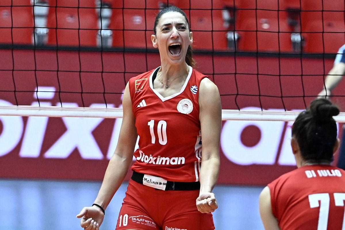 Volley League Γυναικών: Ο ασταμάτητος Ολυμπιακός νίκησε τον Πανιώνιο και έκανε το “4 στα 4”, επέστρεψε στις νίκες ο Παναθηναϊκός κόντρα στον Άρη