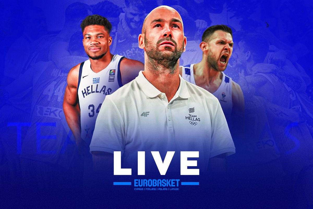 LIVE Streaming: Η κλήρωση της Εθνικής για το EuroBasket 2025