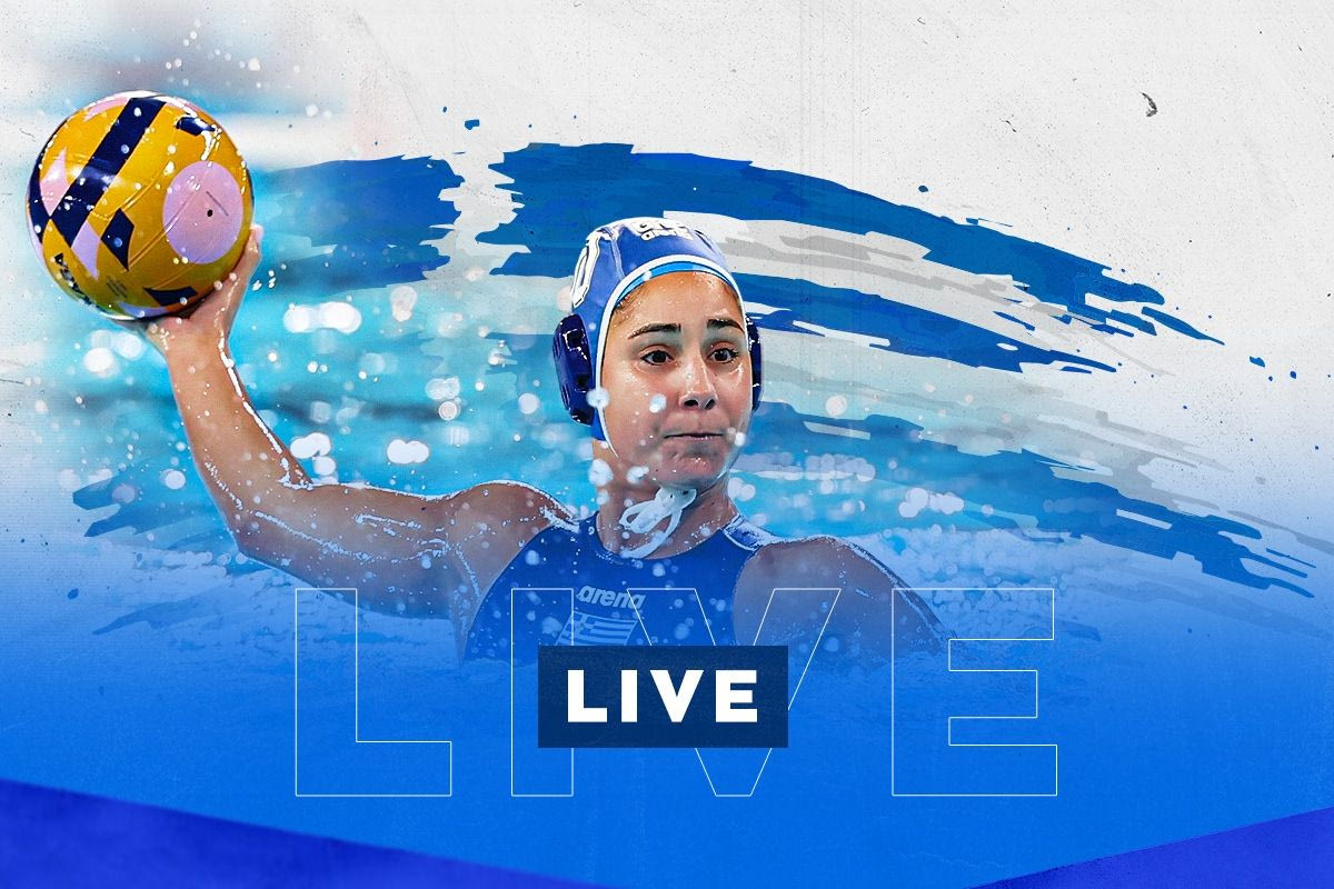 LIVE ο αγώνας της Ελλάδας κόντρα στην Ιταλία για τα προημιτελικά του Παγκοσμίου Κυπέλλου πόλο γυναικών